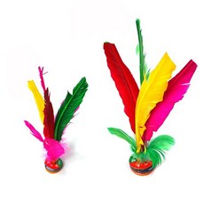 중국제기 민속 전통제기 깃털 다문화체험 놀이문화, 1개