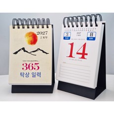 2027년 탁상 일력 365 레트로 달력의 미친 존재감 뜯지 않는 하루의 기록