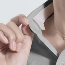 투데이샵 셔츠 카라 모자 다용도 잘라쓰는 오염방지 커버 테이프 2+1, 3개