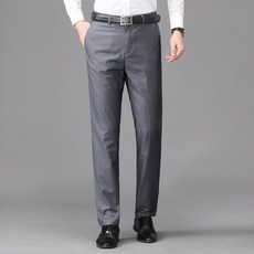 스타일닥터 남자 슬랙스 정장바지 허리밴딩 빅사이즈 오피스 비즈니스 봄여름