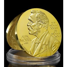 장식 소품 수집품 발명가 노벨상 금화 기념주화 코인