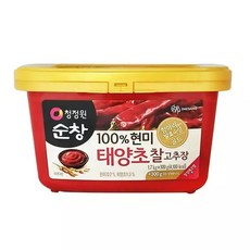 청정원순창 100 현미 태양초 찰고추장 2kg(1.7kg+300g) x 2개, 1.7kg