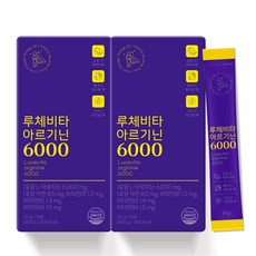 루체비타 L 아르기닌 6000 20g x 15포 300g, 2개