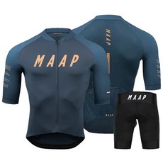 MAAP戶外騎行套裝跨境公路山地自行車騎行服夏季短袖揹帶褲