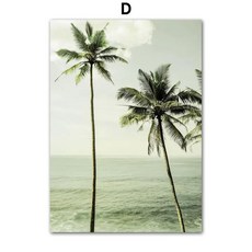 숲 버스 나무 인용문 녹색 풍경 벽 예술 캔버스 그림 북유럽 포스터 프린트 거실 집 꾸미기, 9. D