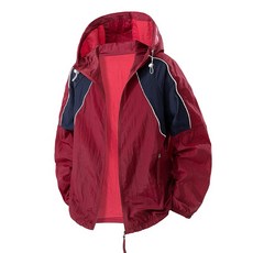 夏款情侶男女透氣防紫外線運動山系戶外撞色高倍防曬外套