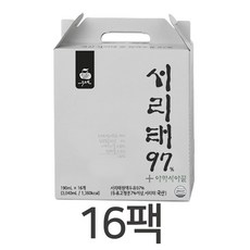 두보원 서리태97+두유, 190ml, 16개