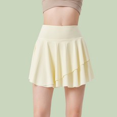 2024NEW 여성 운동 치마바지/테니스 스커트/자외선차단 치마/밴딩 요가 치마/러닝 스커트/여자 테니스운동복/소프트 프리미엄원단