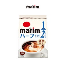 AGF marim 마림 크림파우더 프림 지방 하프 500g, 1개, 1개입