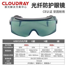 레이저 고글 보호 안전 산업용 안경 제품 레이져 눈 용접 보안경, 1개, 5. E-클립형