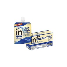 Morinaga 젤리 에너지 BCAA 구연산 함유 운동전후 에너지보충 6개입, 180g, 1개