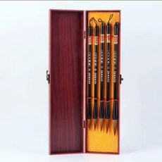 시뮤꾸 고급 서예 붓 세트 도구, 5종