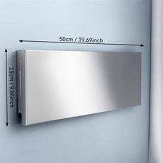 스테인리스 스틸 벽걸이 선반 접이식 공간 절약형 디자인 방지 청소 용이 4단 주방 수납, 1단계, 25x50cm