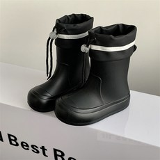 夏季可愛雨靴束口戶外上學學生水鞋休閒玩水防滑中筒親子雨鞋