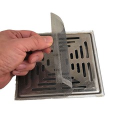 생활꾸밈 사각사각 배수구 거름망 10p, 그레이