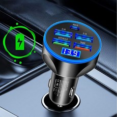 네오필 차량용 5포트 초고속 충전기 시거잭 급속, ■컬러 및 사이즈