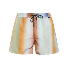 폴스미스 드로스트링 웨이스트 쇼츠, 그린계열+오렌지계열