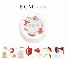 BGM 今日營業中系列 紙膠帶 烘焙, 1個
