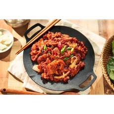 육가공 발명특허 제육볶음 4인분 밀키트 맛집 술안주 밑반찬 홈파티 캠핑요리, 1개, 600g