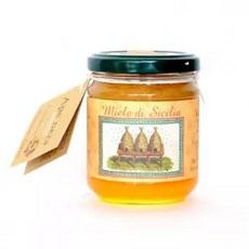 Apicoltura 아피콜투라 아모데오 카를로 아스포델 허니 시칠리안 블랙 비 250g, 2개