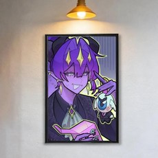 게임 벽 예술 애니메이션 캔버스 회화 포스터 거실 장식 그림 홈, 13. z12