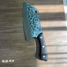 海豚切片刀 手工鍛打菜刀 家用切片刀 不銹鋼廚房用刀 切肉刀 台式廚師用刀, 1個