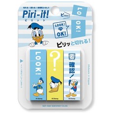 Piri-it! 唐老鴨造型重點標示N次貼 撕線便利貼, 1個