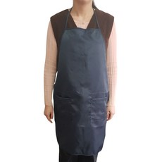 제전앞치마 방진앞치마 정전기앞치마 제전복 방진복 크린룸 네이비, 1개