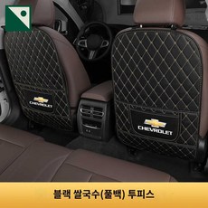 한세트 시트커버 킥매트 신형 킥커버 시리즈 구형 보호패드, 시트 킥 방지 패드 풀백 블랙 쌀국수 2종 세트, 1개