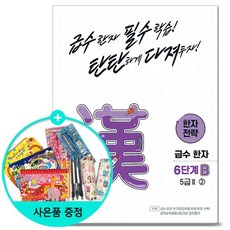 한자 전략 급수한자 6단계 B - 5급 /천재교육 어린이 초등, 없음