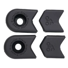 2/4개 자전거 실리콘 크랭크암 보호 케이스 커버 캡 산악 사이클링, 01 4pcs Black