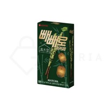 빼빼로 청수당 말차, 37g, 5개