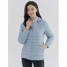 올포유 24FW 여성 퀼팅 후드 경량 숏다운 점퍼 AWQDN9191