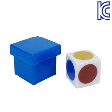 [KC인증] JL매직 관객이 생각한 주사위 숫자를 마술사가 맞히는 컬러비젼(Color Vision)-플라스틱재질, 1세트