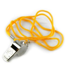 용이몰/ 목걸이용 호루라기 1개 운동회 체육대회 심판용, 10개