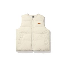 KODAK 코닥 레스트 경량 덕다운 베스트 IVORY