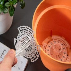 슈퍼리치디자인 화분 배수 패드 원뿔형 5개입 배수망, 2호