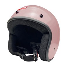 經典復古摩托車安全帽，輕巧透氣舒適安全，多色可選，展現個人風格, 法國粉