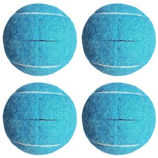 HiBallBall 워커용 프리컷 테니스 공 4팩 의자용 공 튼튼하고 오래 지속되는 워커 액세서리 스키 글라이드 및 패드 레드 171570, 블루