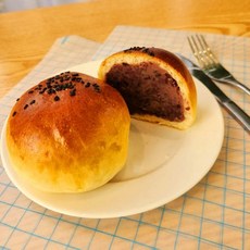 천안에서 유명한 가성비 좋은 수제 단팥빵 [원산지:세부설명 참조], 160g, 10개