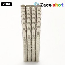 ND 지름 3mm x 두께 1mm 네오디움 원형자석 [제이스샷], 200개