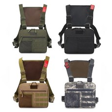 바다낚시조끼 체스트백 계류 루어 민물 등산 전술 가방, 본상품선택