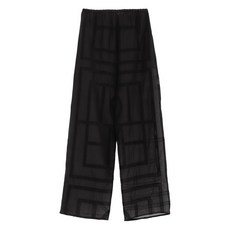 토템 기하학 패턴 팬츠