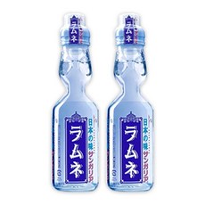 산가리아 라무네 구슬 사이다 음료, 200ml, 2개