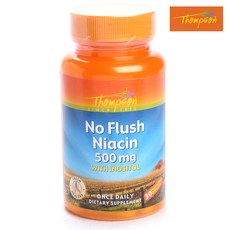 THOMPSON No Flush維他命B素食膠囊 500mg, 1個, 30 件