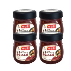 해찬들 궁중식 쇠고기 볶음고추장, 500g, 4개