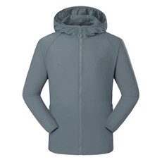 風扇防曬衣，輕巧透氣防曬外套，戶外活動必備，多色可選, 岩石灰, 單一商品