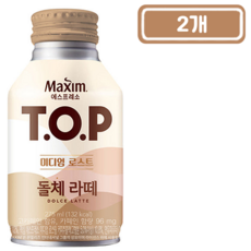 동서)TOP돌체라떼275, 275ml, 2개