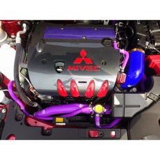 普菲迅國際 三菱FORTIS 1.8/2.0L 07-16年 強化矽膠水管 耐高溫抗老化, 1個