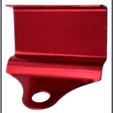 오토바이 미터 장착 브래킷 수온 전압계 온도계 타코미터 홀더, 2. Red